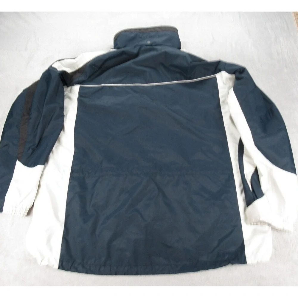 Columbia Jacket Mens XL Blue Interchange Wind Rain Outdoor Hiking 3in1 SHELL